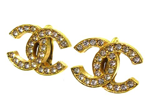 chanel earrings uk ebay|Chanel earrings for cheap eBay.